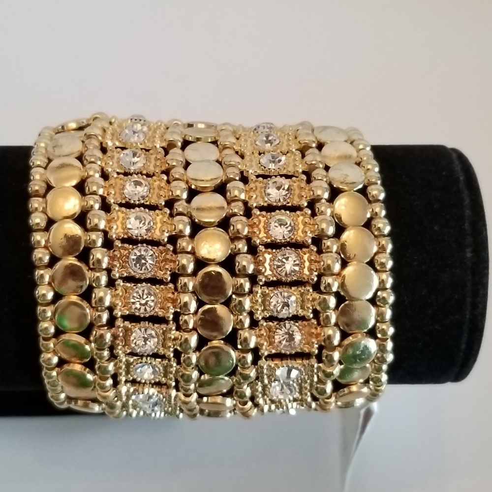Gold Elastic Fashion Stretch Bracelet